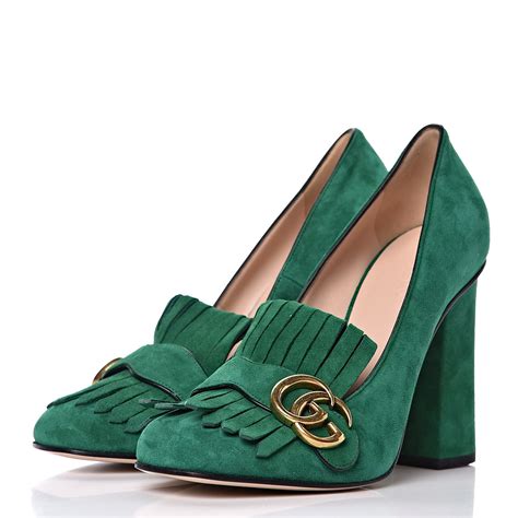 gucci loafer pumps replica|gucci suede loafers.